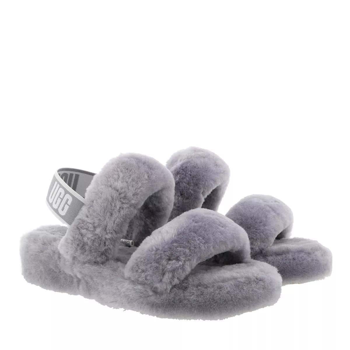 UGG Slippers - W Oh Yeah in grijs