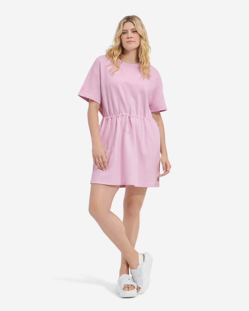 UGG® Anisha-jurk voor Dames in Dusty Lilac, Maat L, Katoen
