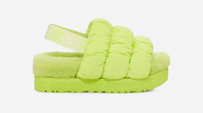 UGG® Scrunchita for Women in Pale Chartreuse, Size 5