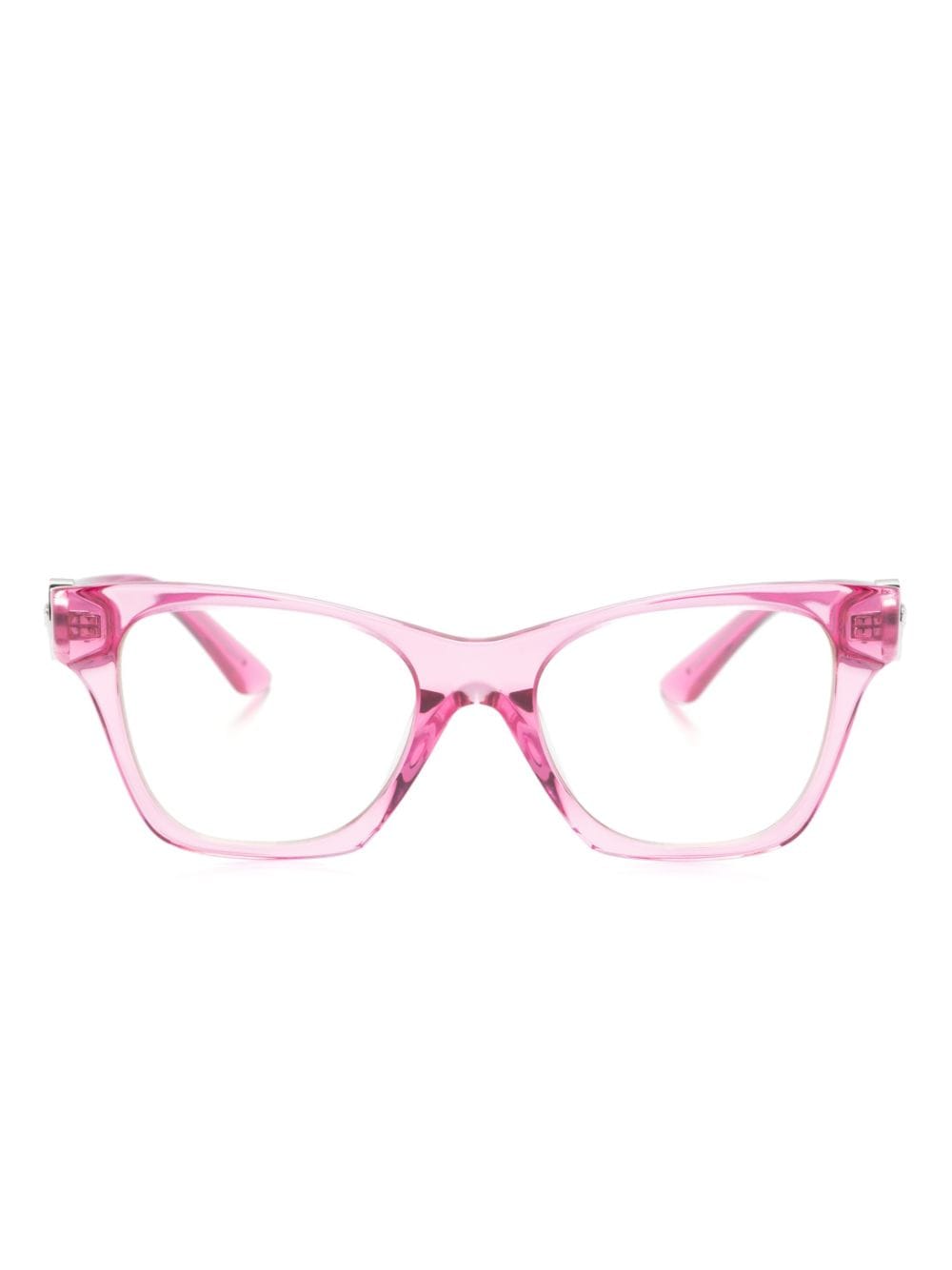Versace Eyewear Bril met cat-eye montuur - Roze