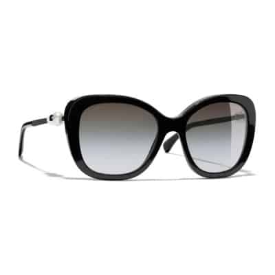 Vierkante zonnebril in elegant zwart Tom Ford , Black , Unisex
