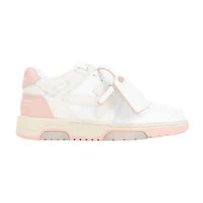 Wit Roze Out of Office Sneakers Off White , White , Dames