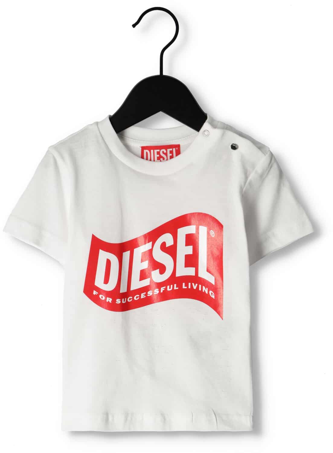 Witte Diesel T-shirt Tlinb