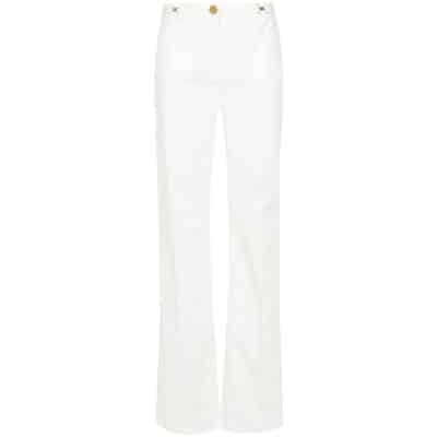 Witte Jeans Elisabetta Franchi , White , Dames