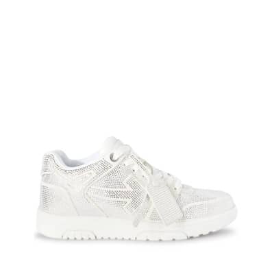 Witte Sneakers met Strass Off White , White , Dames